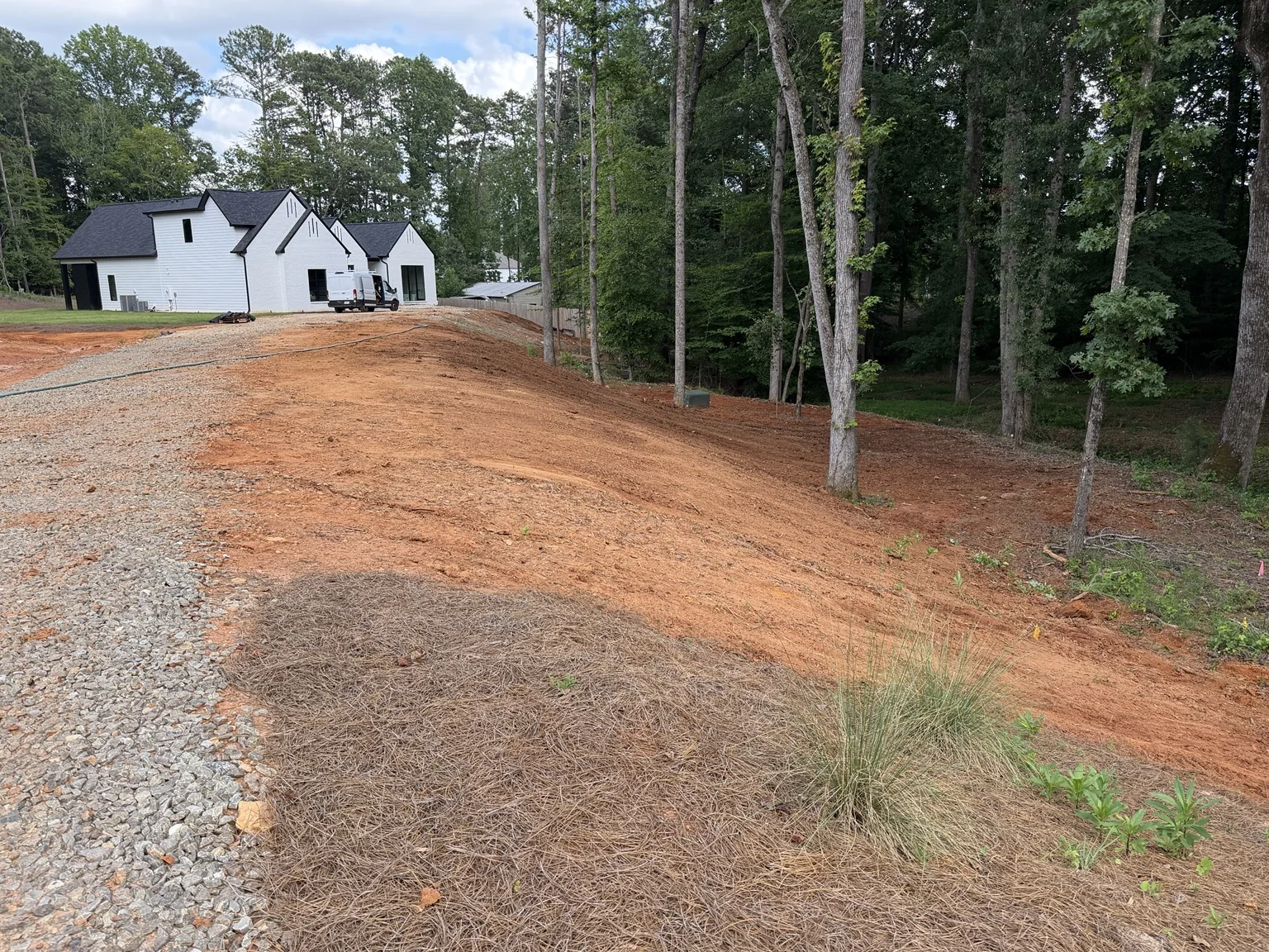 North Georgia property grading project by C3 Solutions